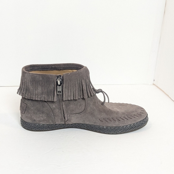 Ugg suede kennadi fringe booties - Picture 10 of 16
